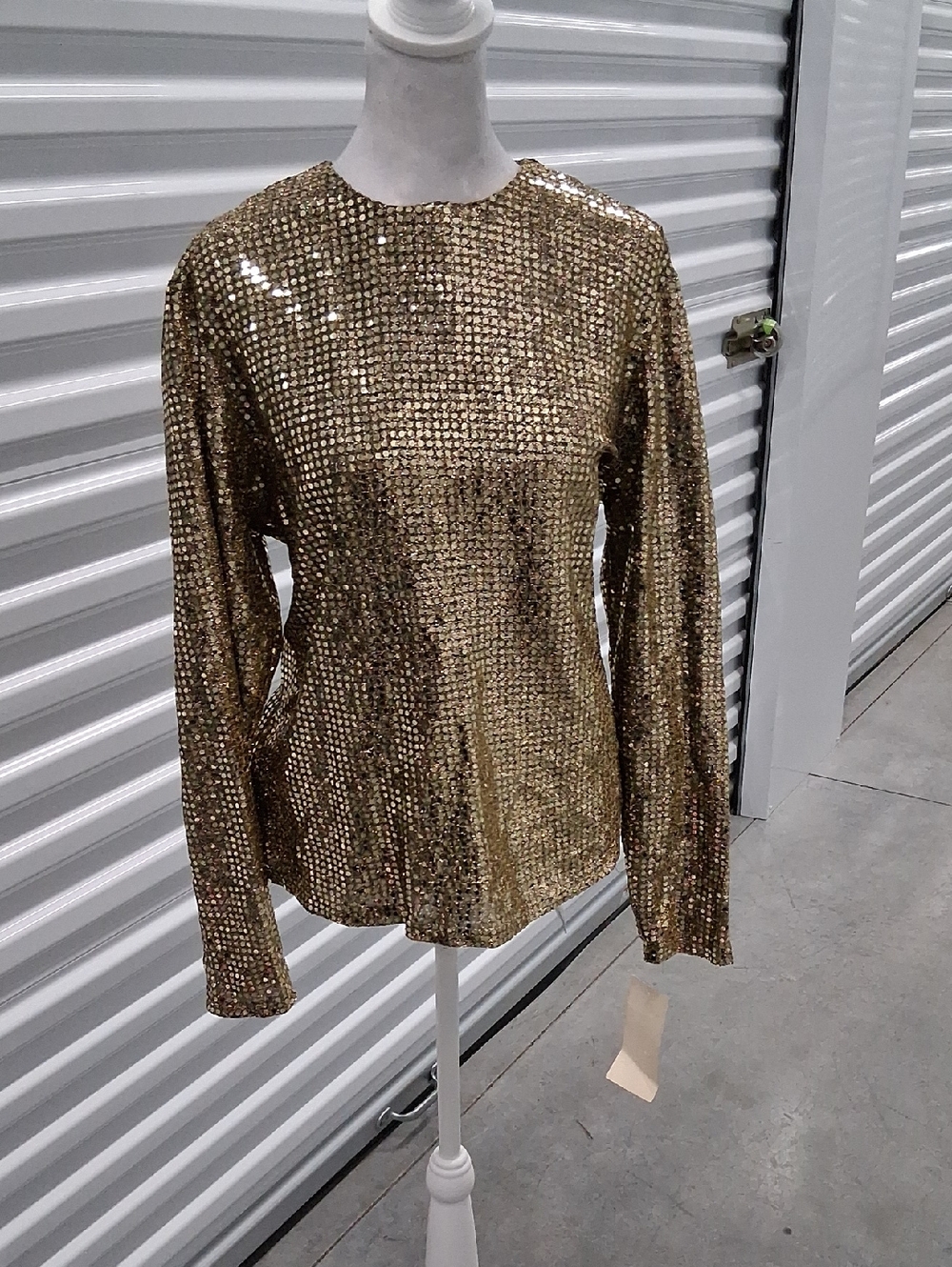 Chris Kellogg Sequin Top